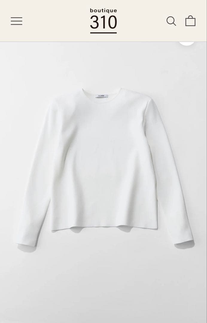 boutique310 × SLOANE 肩で魅せるニット