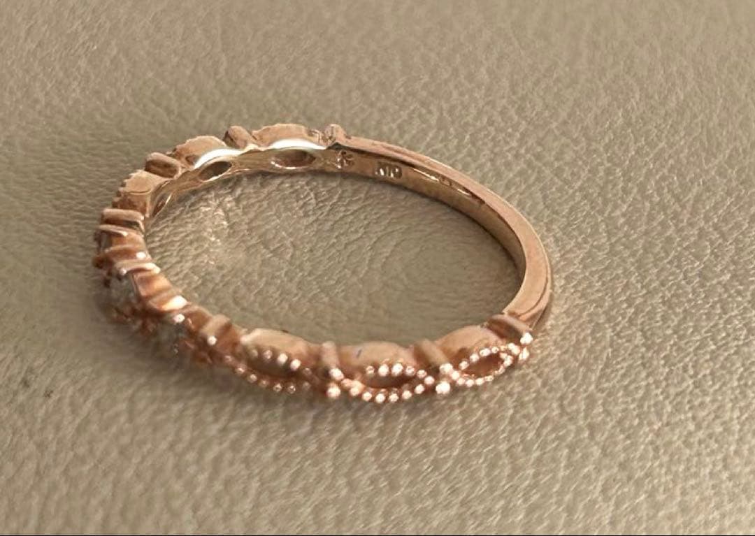 クミキョク　ダイヤモンド　リング　0.04ct