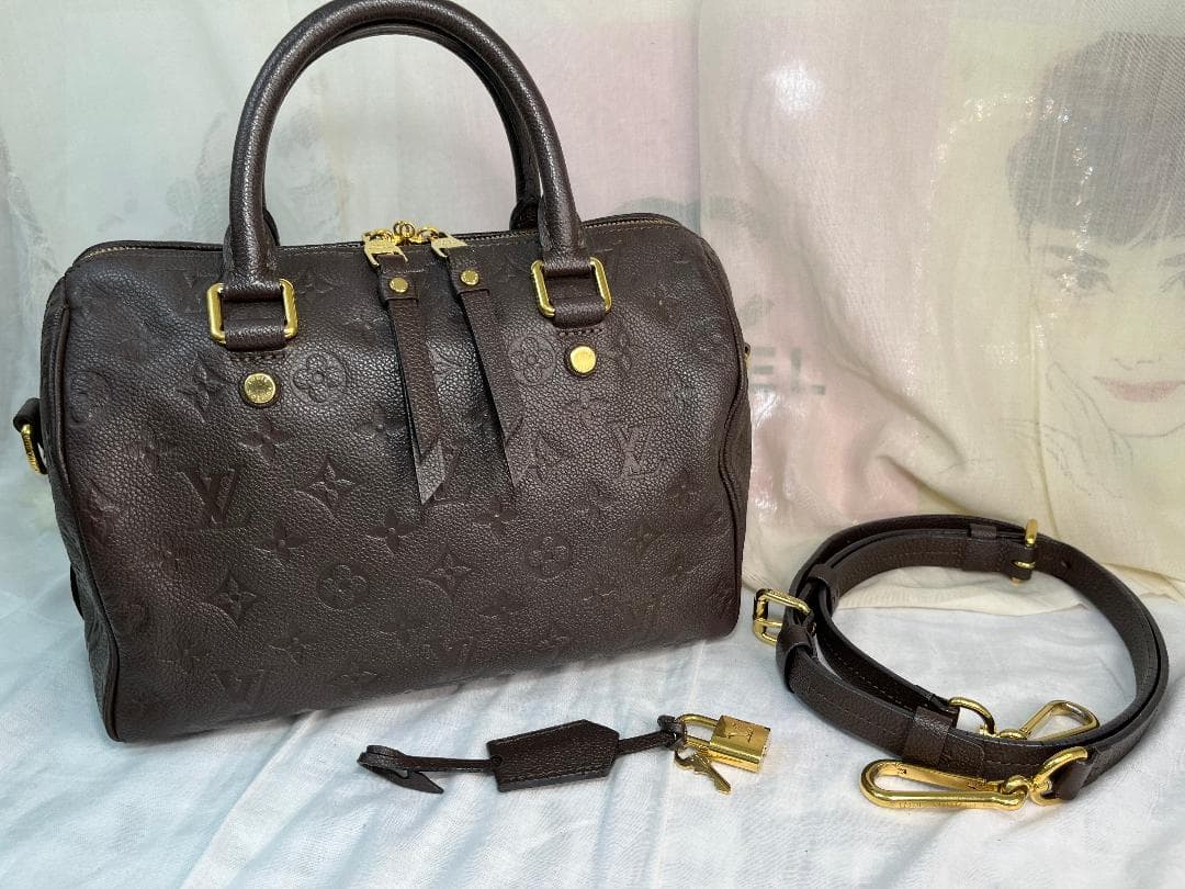 ルイ ヴィトン モノグラム アンプラント スピーディ バンドリエール25 204