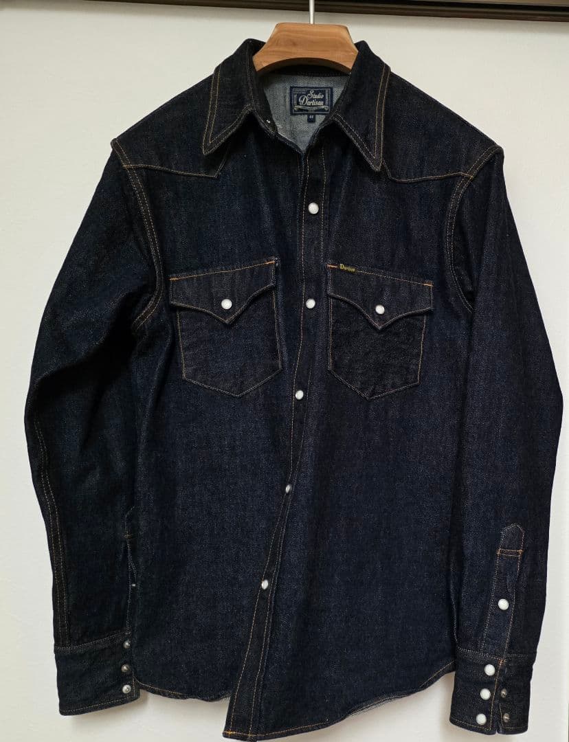 Studio D'Artisan デニムウエスタンシャツ D5571 サイズ44