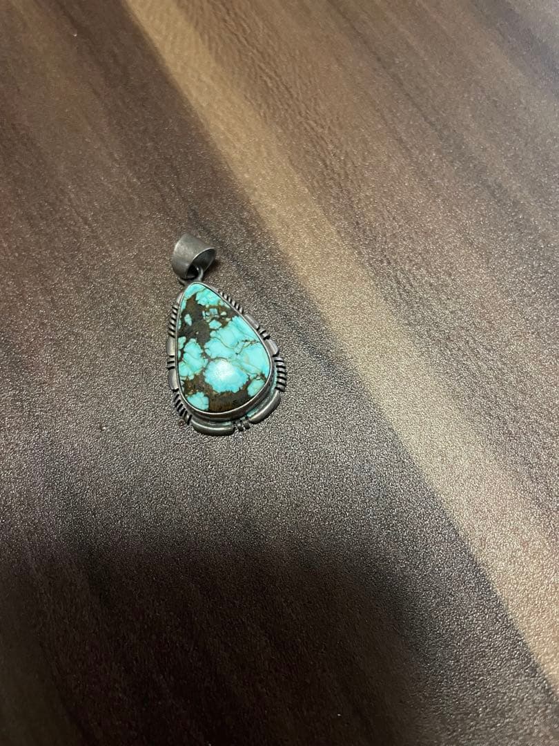 ターコイズ シルバーペンダント トップ