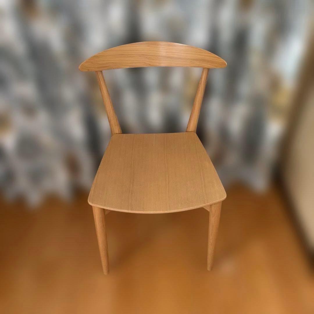 椅子　カンディハウス　エクリプスシリーズ　木製シンプルモダンチェア　たのメル便