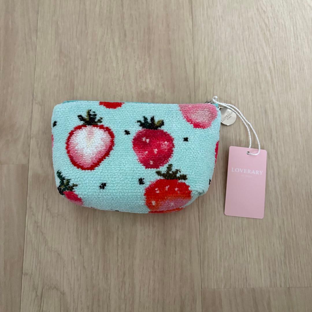 フェイラー ストロベリードット 舟型ポーチS ペールグリーン - メルカリ