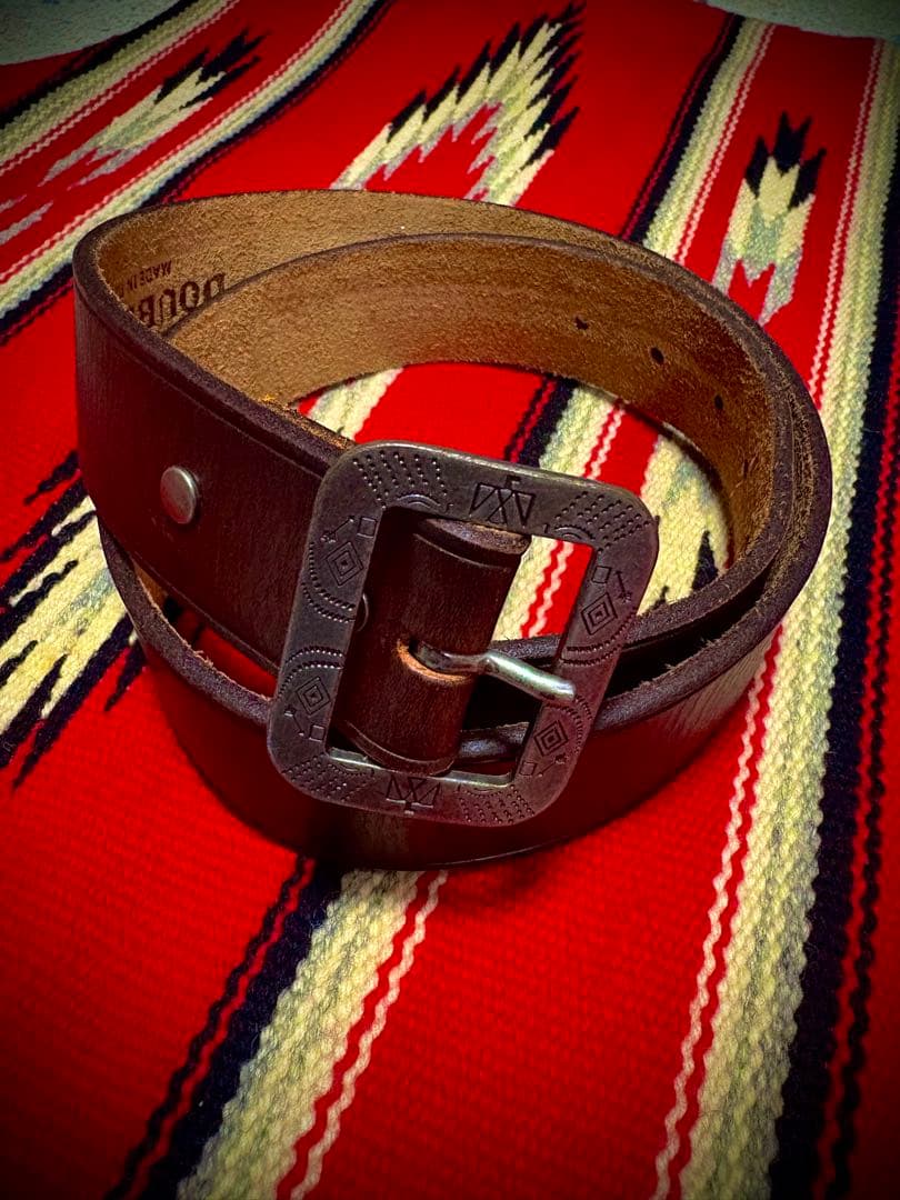 DOBLE RL ダメージ レザーベルト32