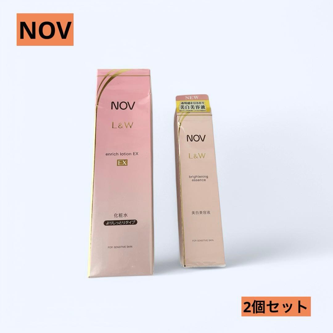 ★ノブ L＆W エンリッチローション＆ブライトニングエッセンス セット★