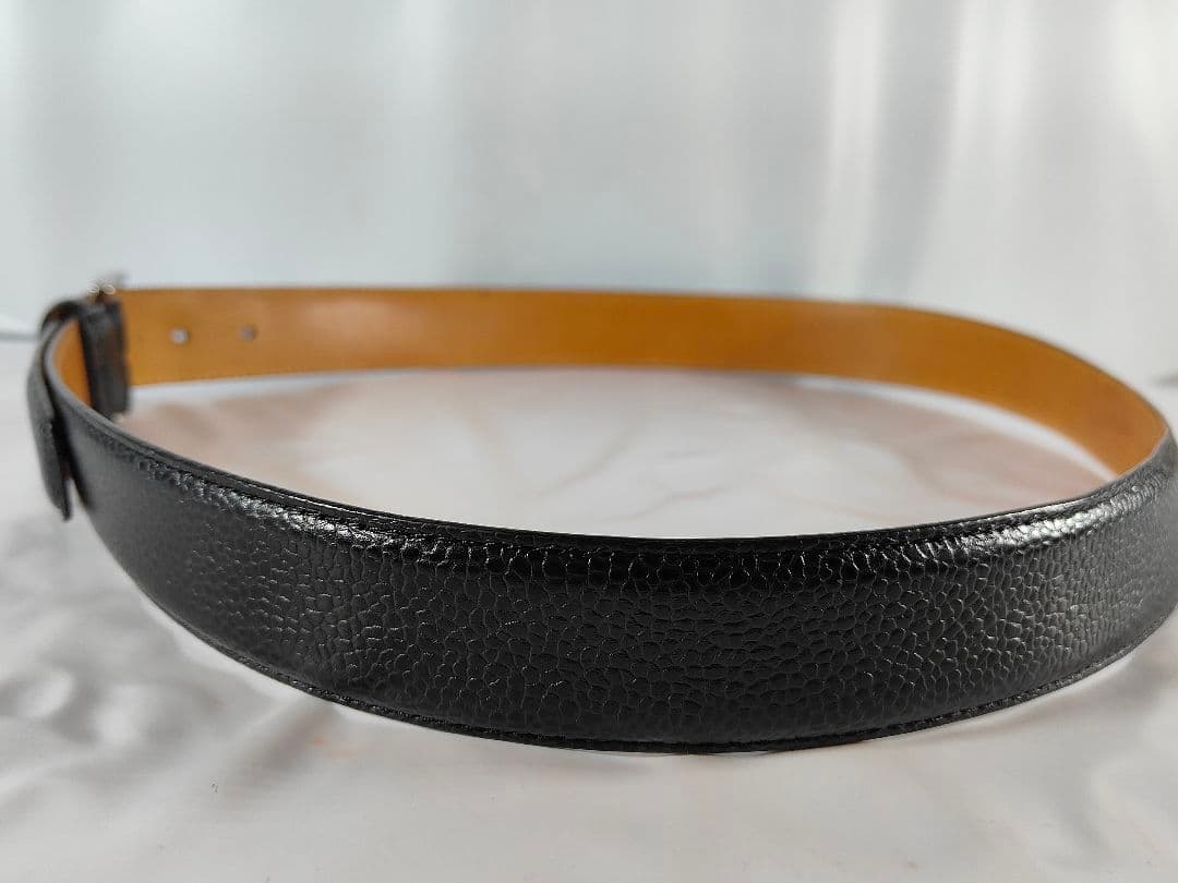 極厚】クロケット＆ジョーンズ 高級スコッチグレインカーフベルト 英国