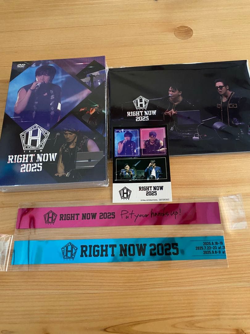 チャングンソクTEAM H RIGHT NOW 2025 DVD他 TEAM H ［RIGHT NOW 2025］ 2025.7.22(TUE),23(WED) ZEPP OSAKA