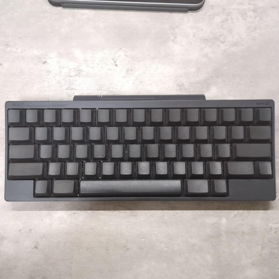 【静音化済】HHKB Professional HYBRID Type-S 箱無 PFU HHKB Professional HYBRID Type-S 無刻印／墨（英語配列