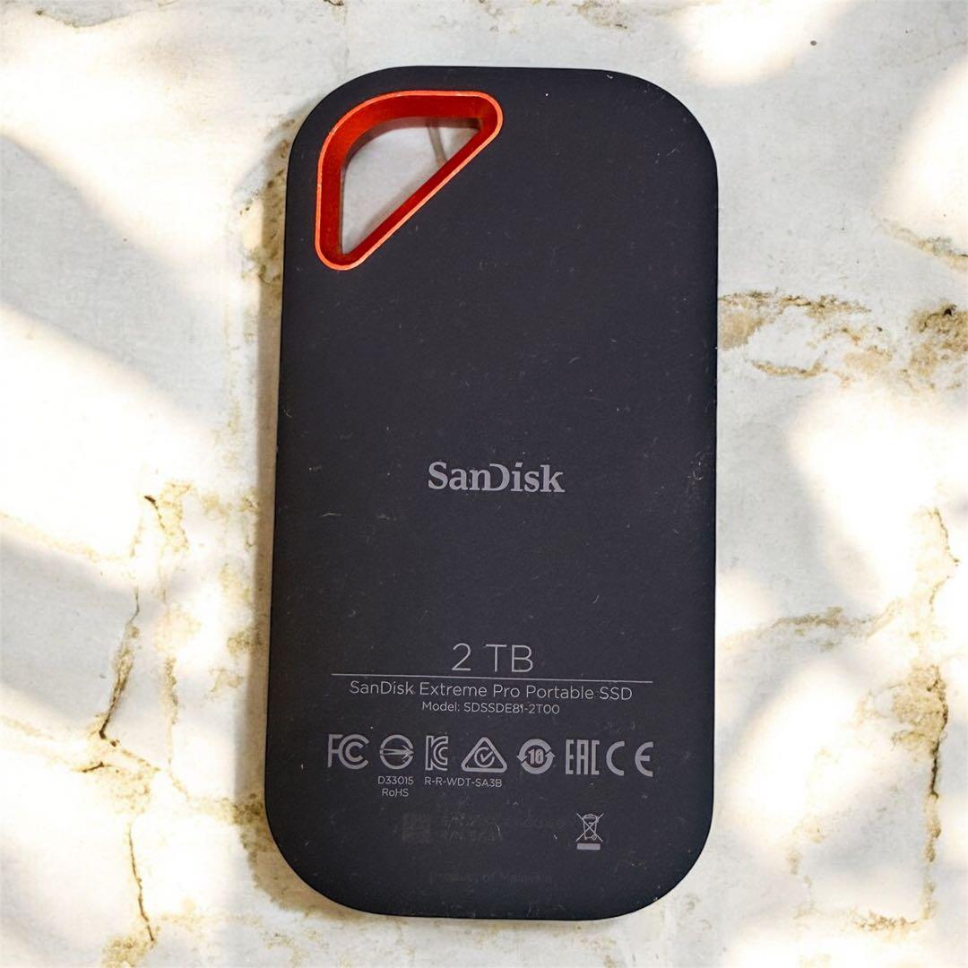 外付けハードディスク・ドライブ SanDisk Extreme Pro Portable SSD 2TB