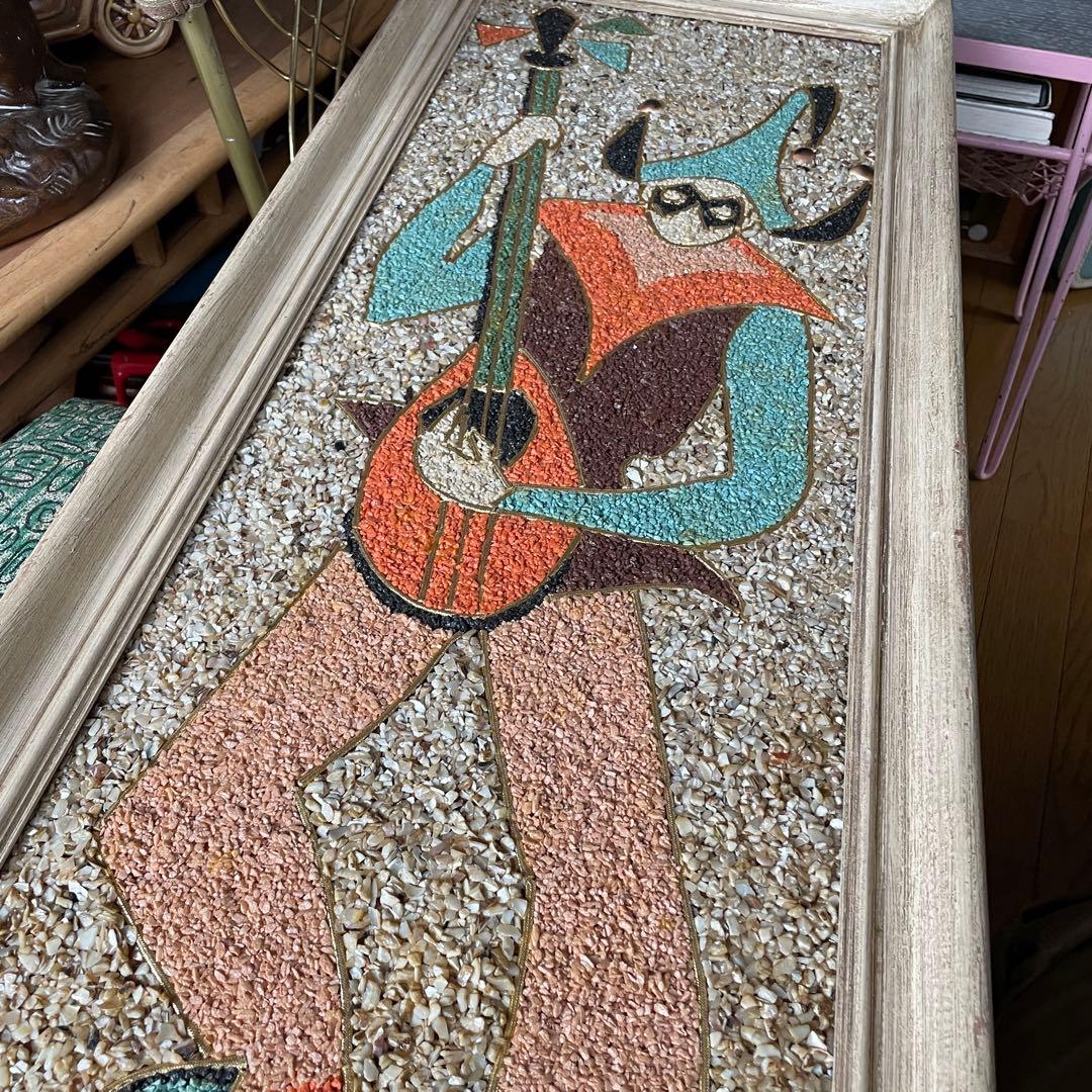 レア！特大50sアメリカアンティーク ハーレークイーン壁掛けUSA