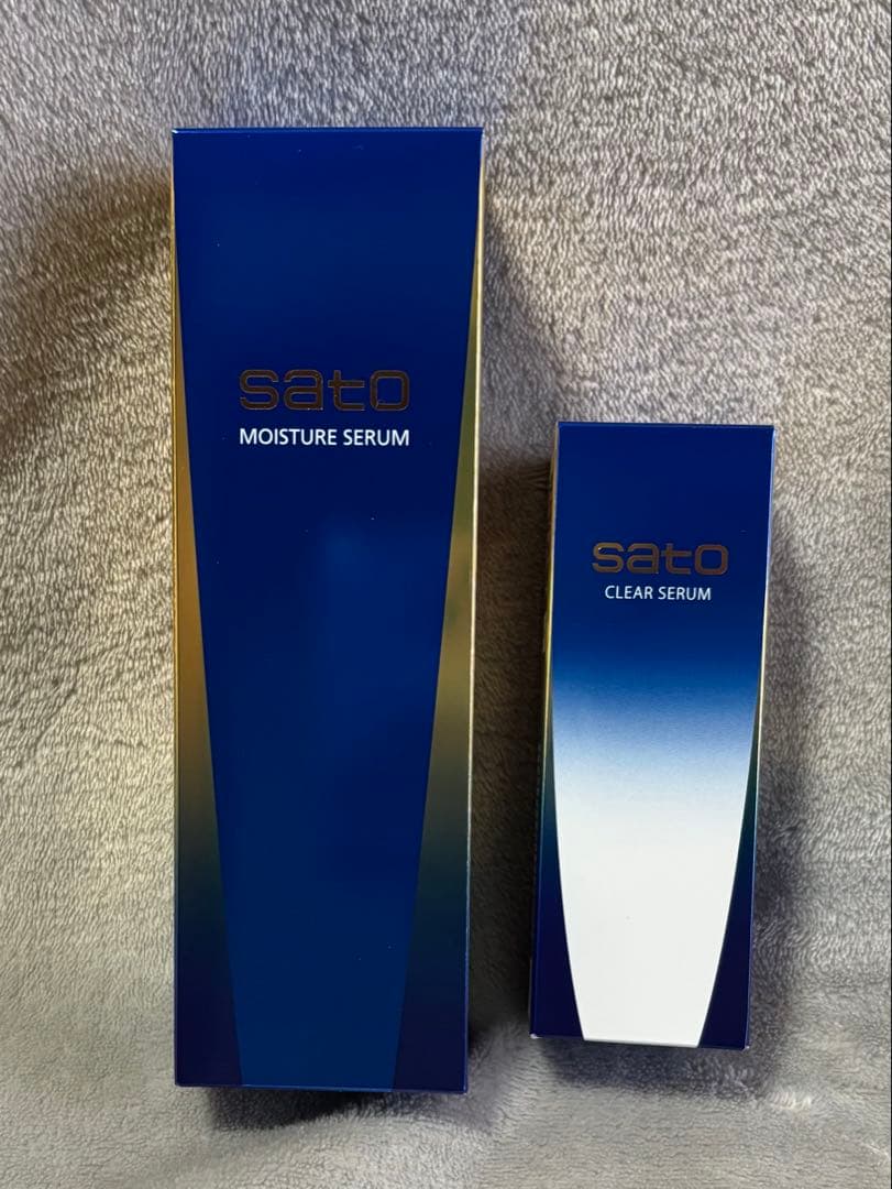サトウ クリアセラム 美容液50ml & モイスチュアセラム 化粧液180ml