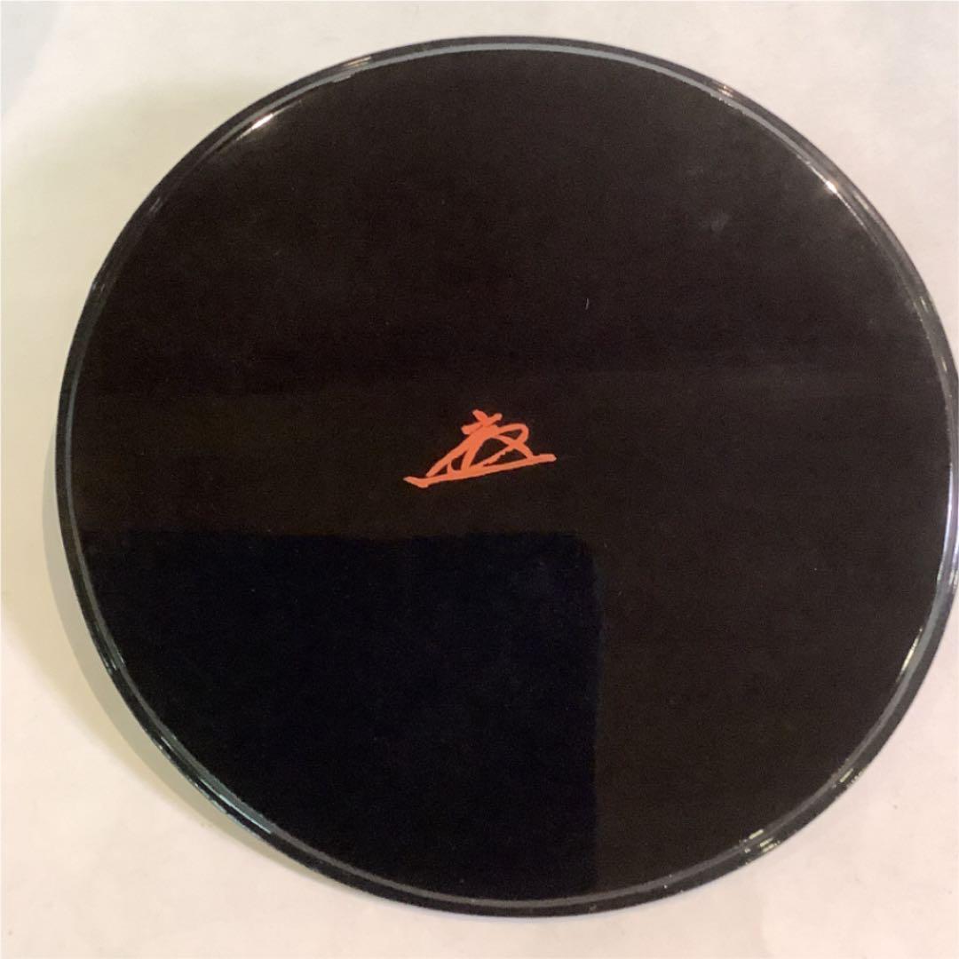 茶道具】鬼丸雪山作 高取焼 耳付水指 塗蓋