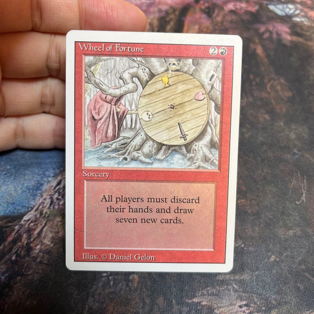 MTG Wheel of Fortune 英語