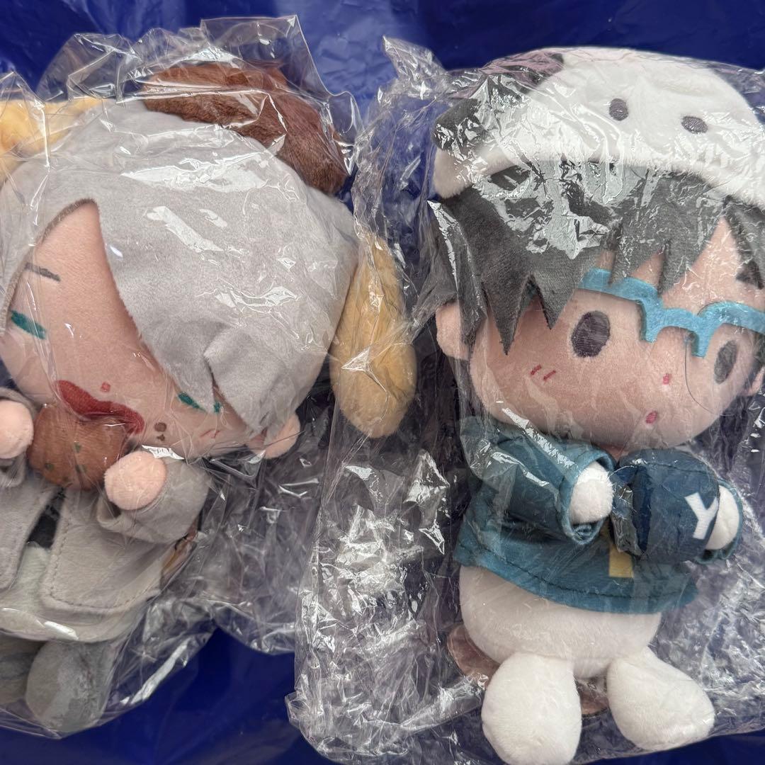 ぬいぐるみ　ヴィクトル、勇利　むにゅぐるみ　ユーリ!!! on ICE