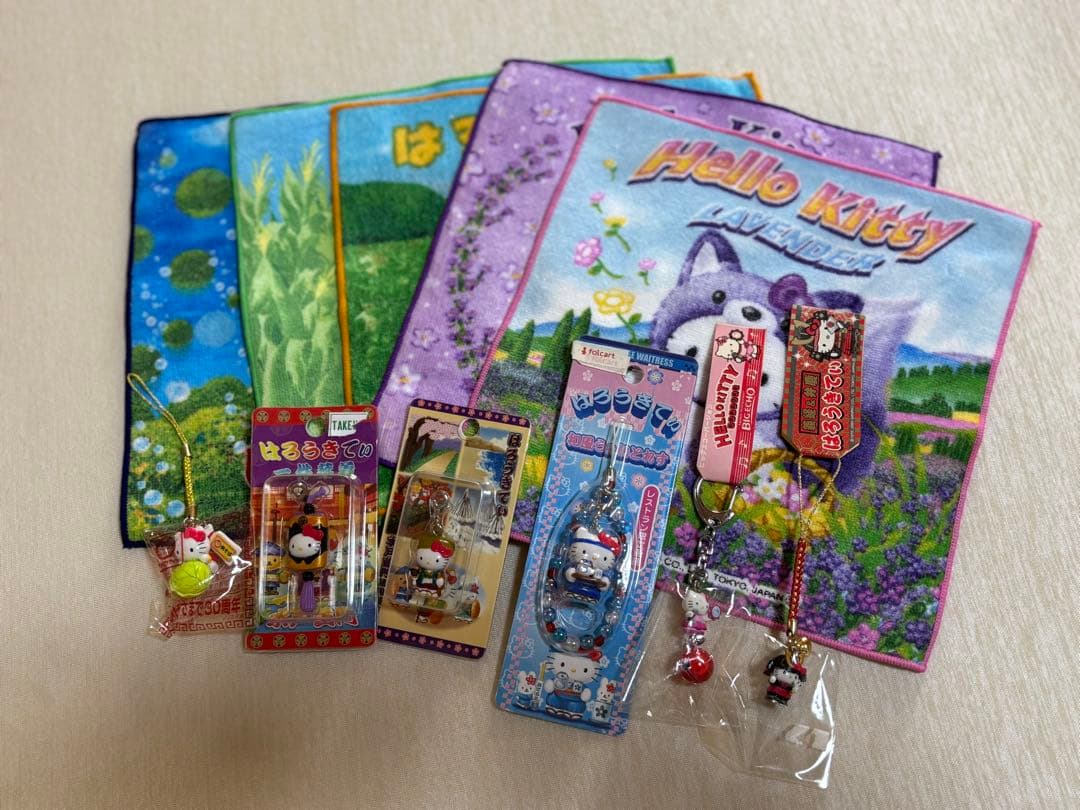 キティーちゃん キーホルダー ストラップ6点まとめ売り