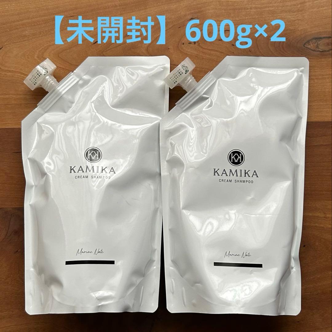 KAMIKA クリームシャンプー詰替600g＊２コ