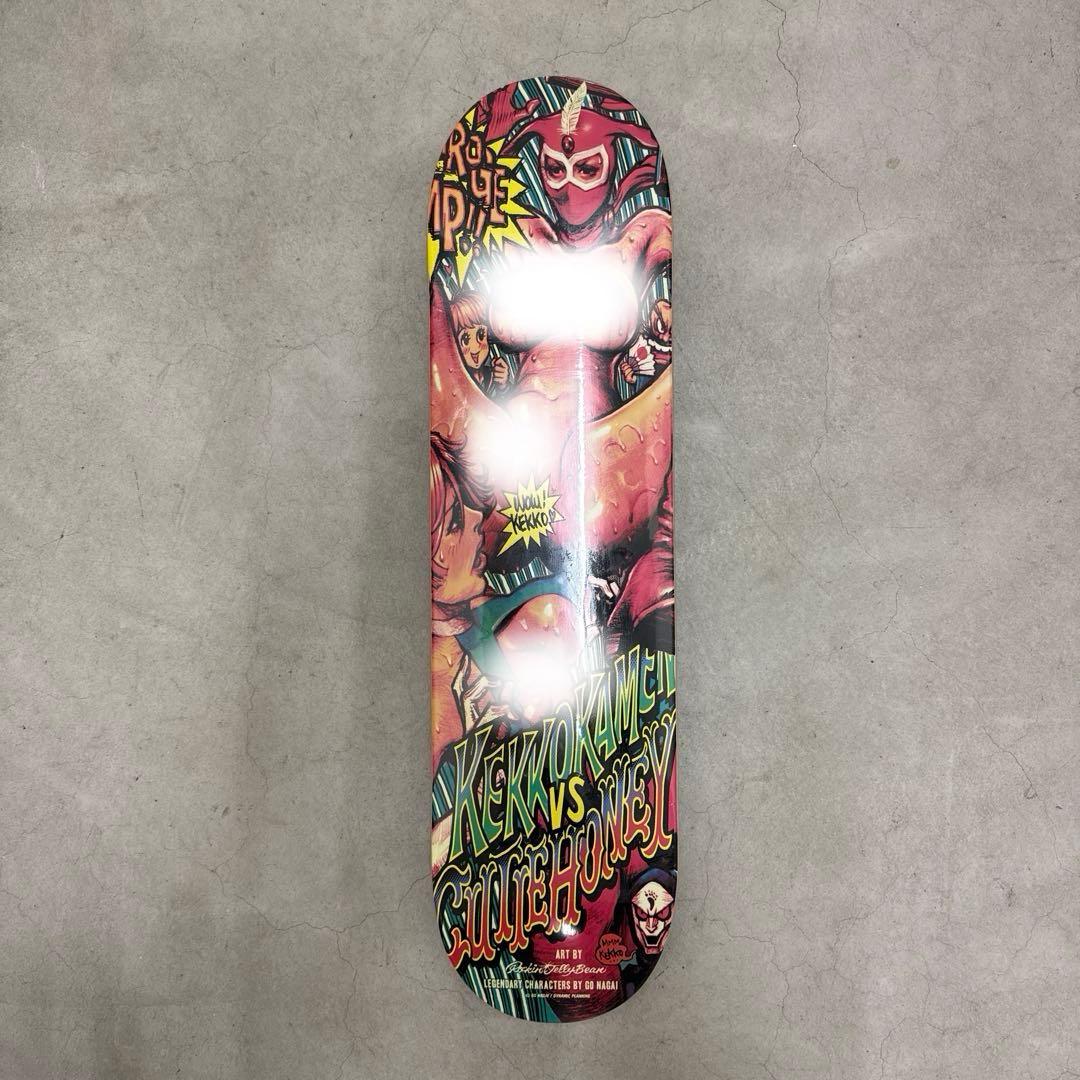 ロッキンジェリービーン　永井豪　けっこう仮面vsキューティハニースケボー 新品】ロッキンジェリービーン×けっこう仮面&キューティーハニー