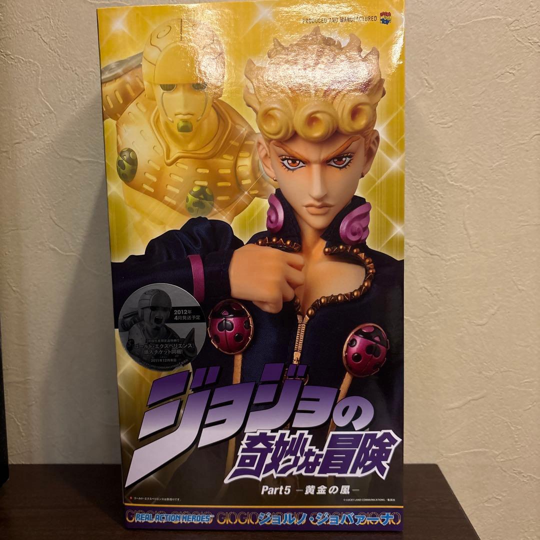 【未使用】RAHジョルノ・ジョバーナ　ジョジョ第5部スタチューレジェンド超像可動 Amazon.co.jp: スタチューレジェンド『ジョジョの奇妙な冒険 第5部