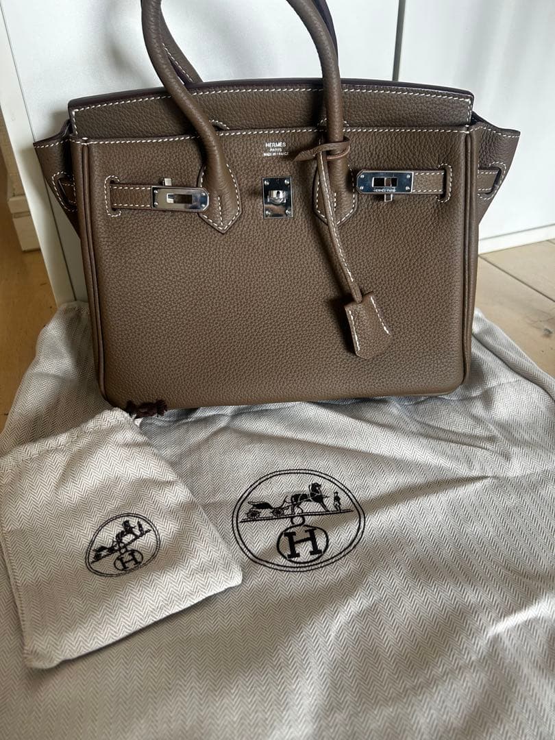 HERMES バーキン25 Birkin エルメス バーキン25 スイフト ブルータイ 1083926a : ACROSS