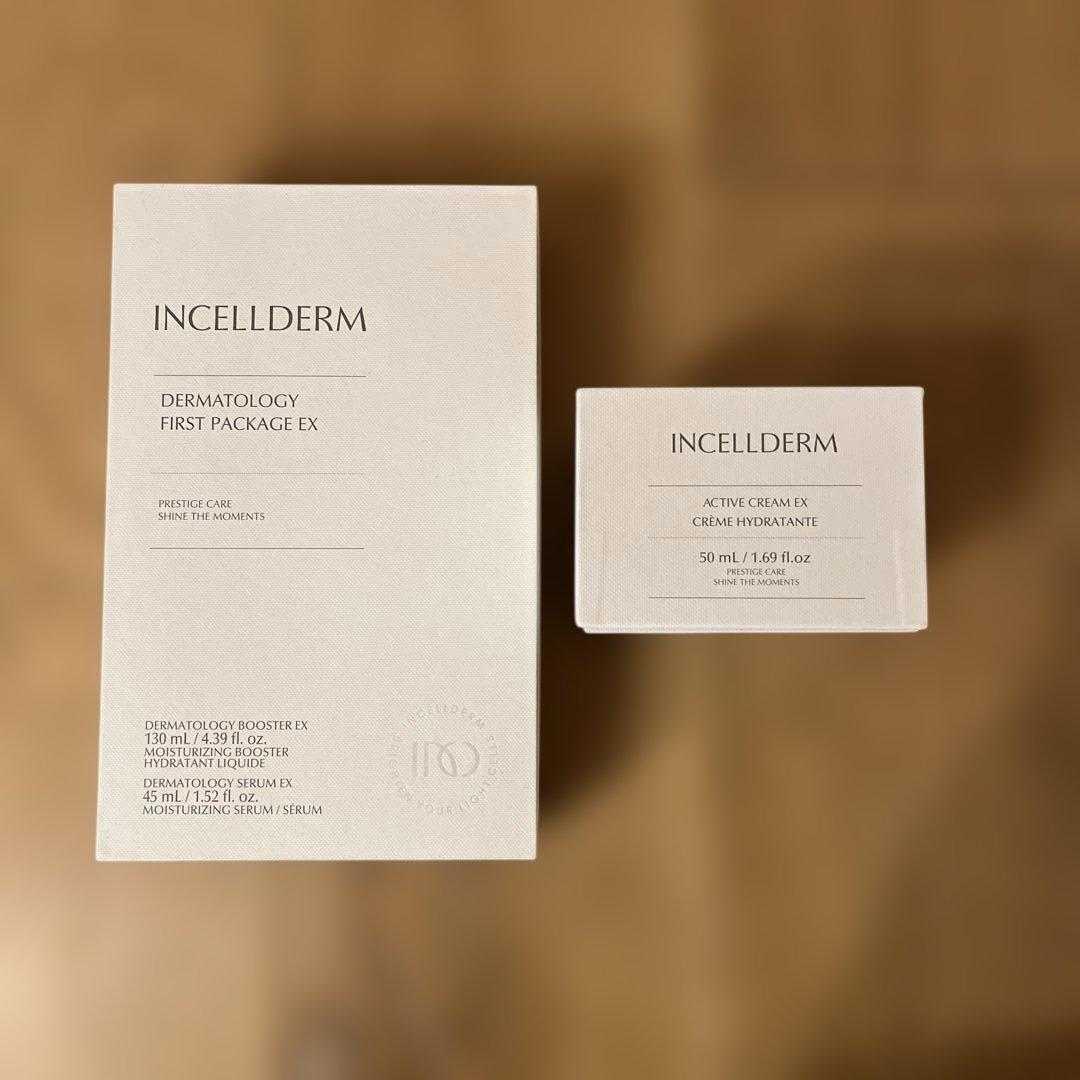 インセルダム★ブースター、セラム、アクティブクリーム