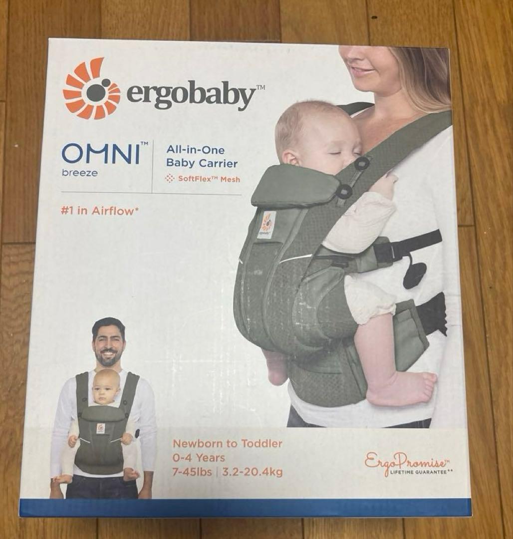 ergobaby OMNI Breeze 抱っこ紐 オリーブグリーン