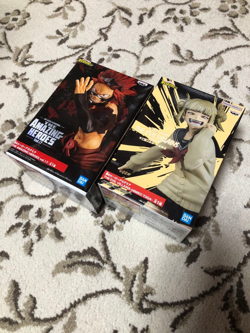 僕のヒーローアカデミア フィギュア 切島鋭児郎 トガヒミコ 2体 人気