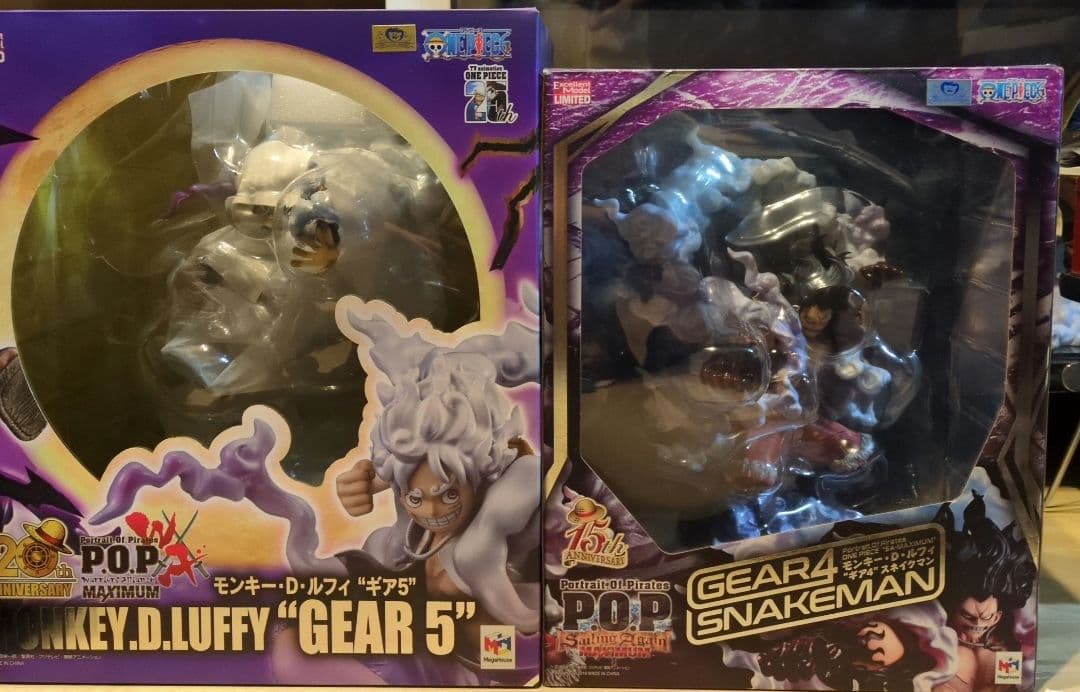 ワンピース P.O.P フィギュア ギア4 ギア5 モンキー・D・ルフィ