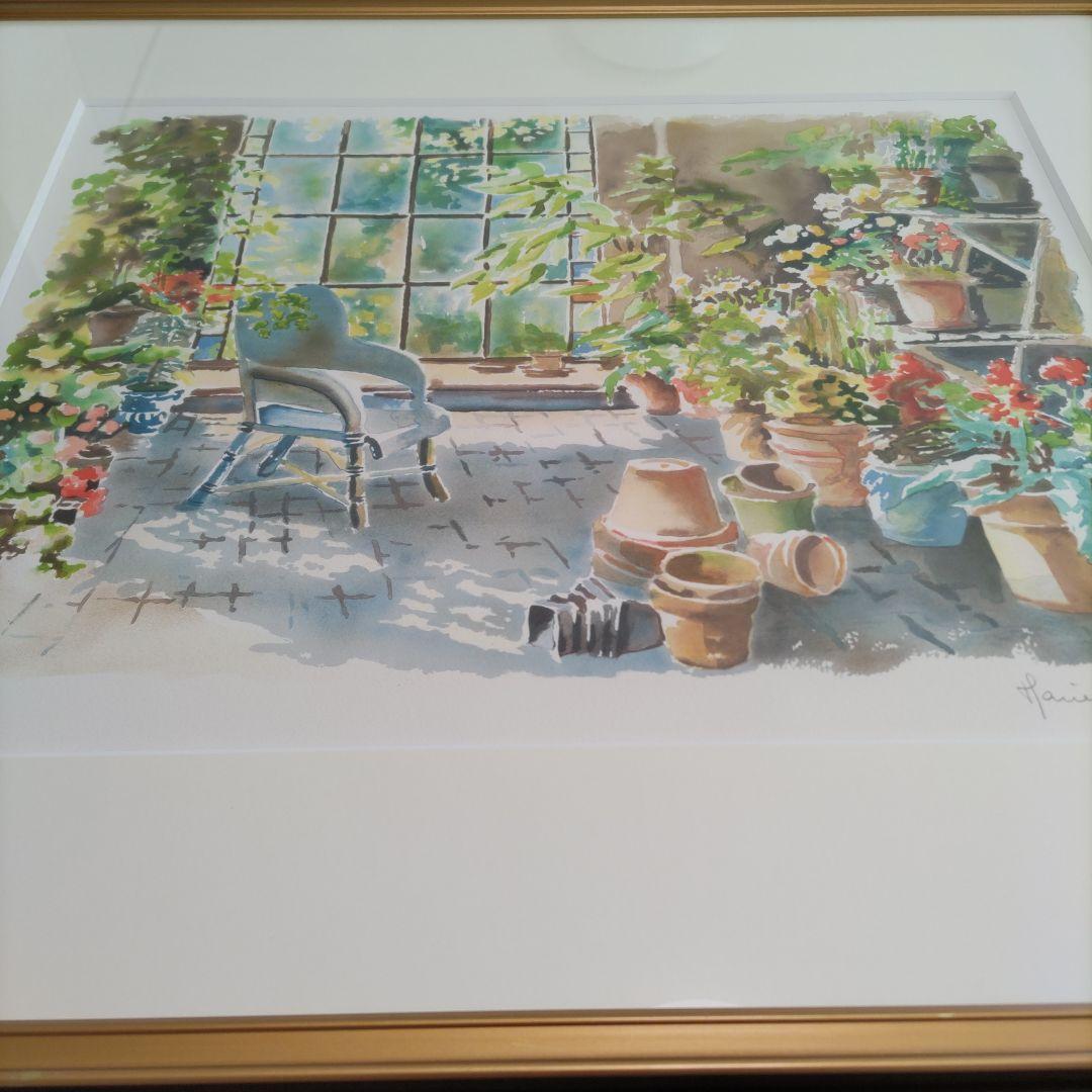 マリー パラ リトグラフ 額装 ☆ 直筆サイン・エディション有り ☆ 限定版画