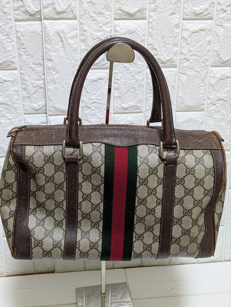 Gucci ボストンバッグ GGパターン