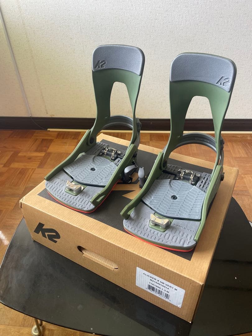 ステップイン K2 CLICKER X HB Vert Mサイズ ス美品