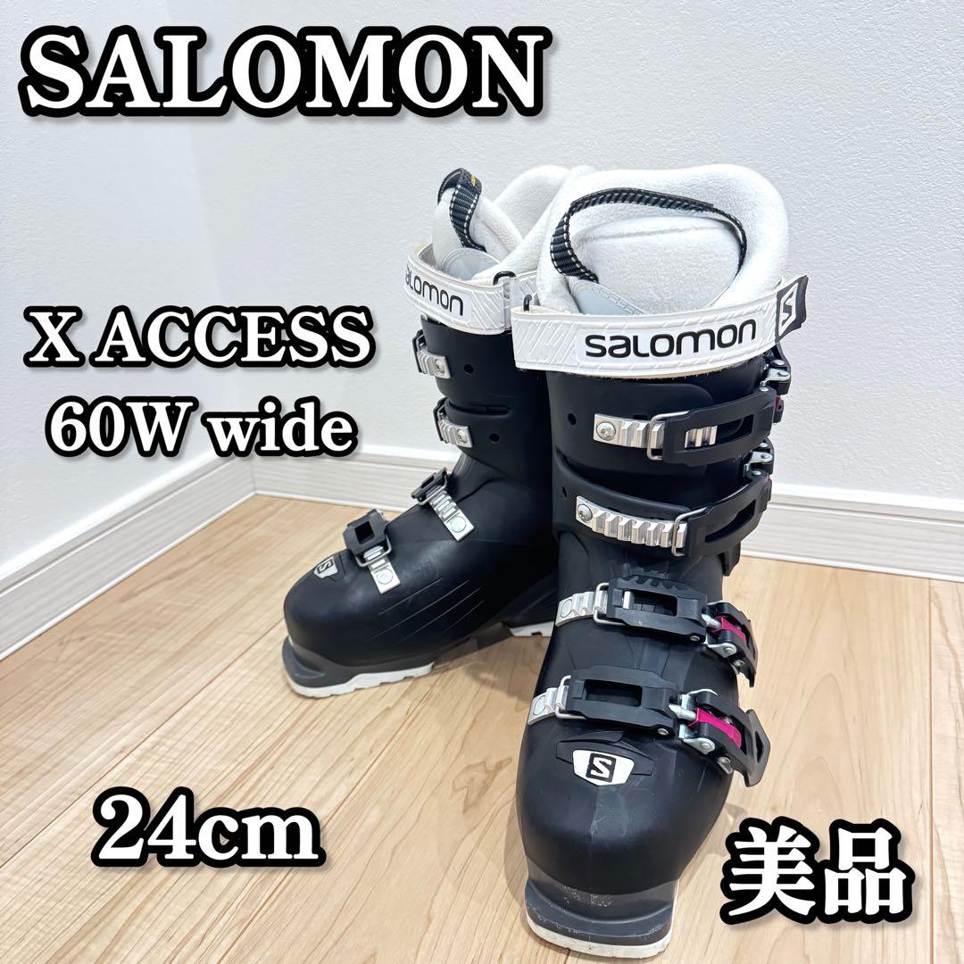 【美品】　SALOMON サロモン　X ACCESS スキーブーツ　24cm Amazon.co.jp: SALOMON(サロモン) スキーブーツ メンズ X ACCESS 80 Bk