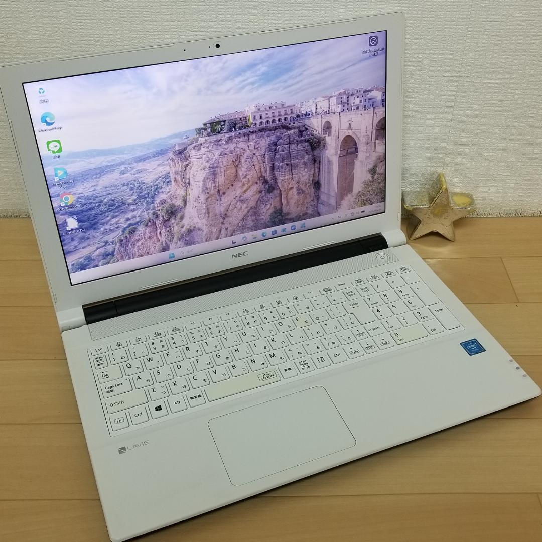 期間限定 SSD Win11 DVD再生可 ノートPC NEC (E2763)