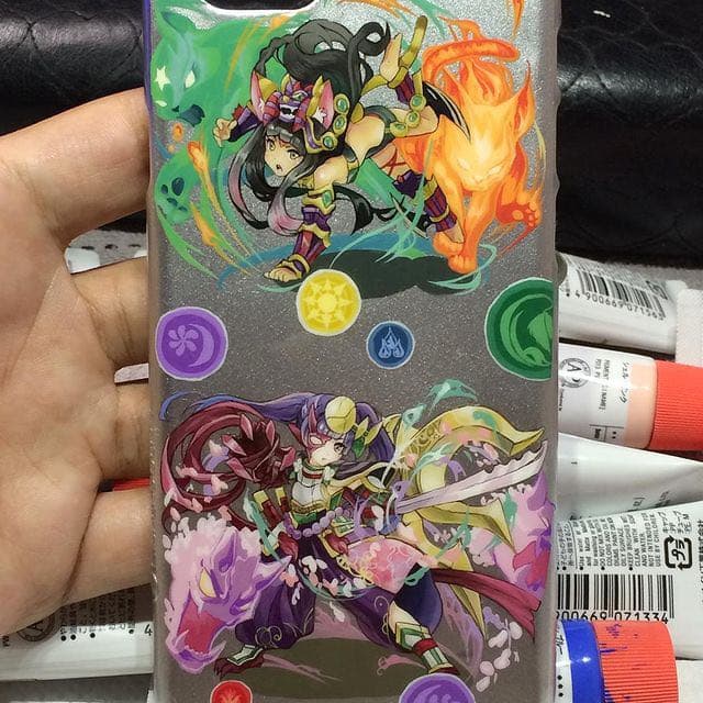 iPhoneケース　痛ネイル　ネイルアート　2枚　高木政志