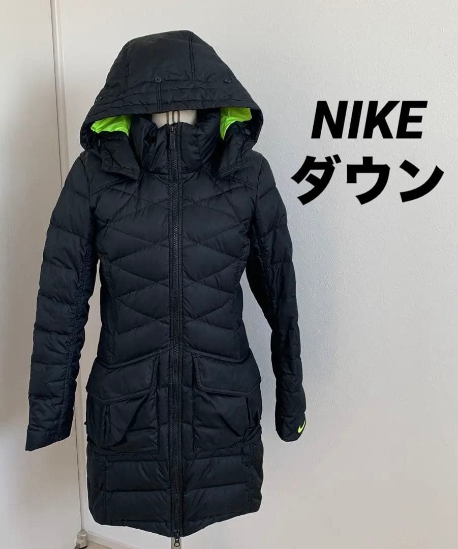 未使用級✨NIKE ナイキ　レディース　ダウンジャケットMロング　コート