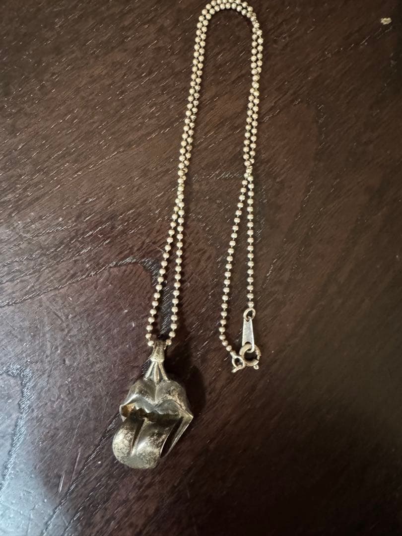 925シルバー 口の形状 ネックレス