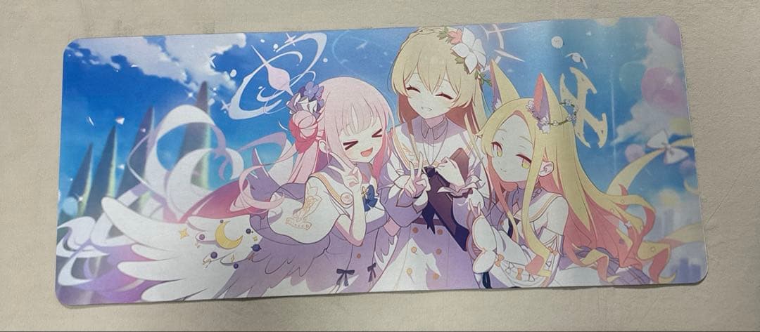 し*ー様 ブルアカ聖園ミカ桐藤ナギサ 百合園セイア プレイマット30×70