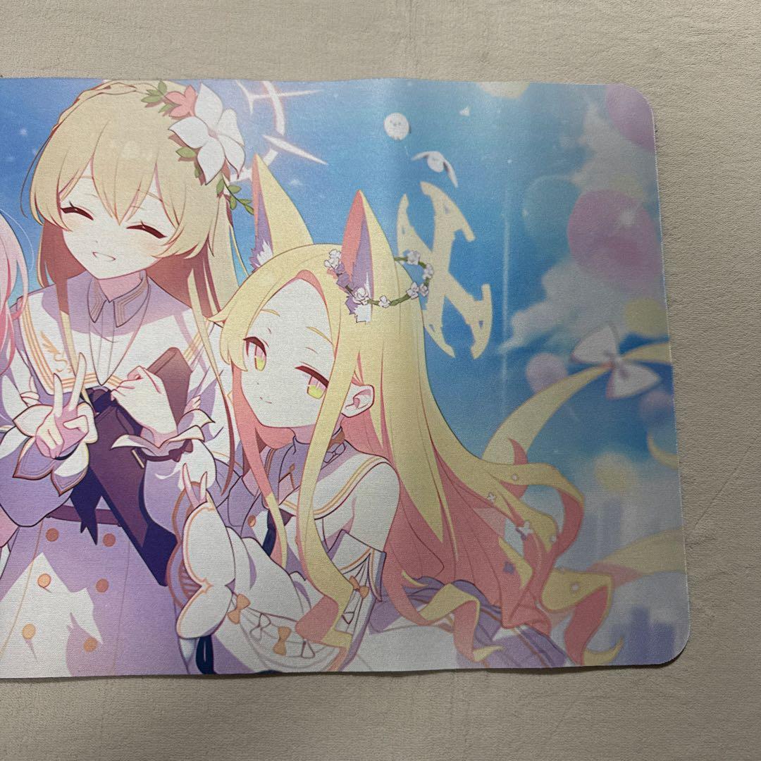 し*ー様 ブルアカ聖園ミカ桐藤ナギサ 百合園セイア プレイマット30×70