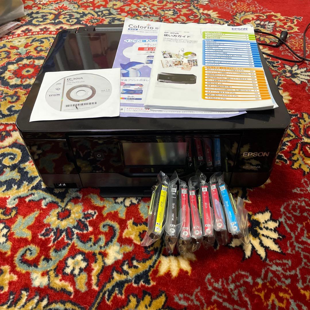 ジャンク品】EPSON EP-30VA インク付 - プリンター・複合機お 得 な