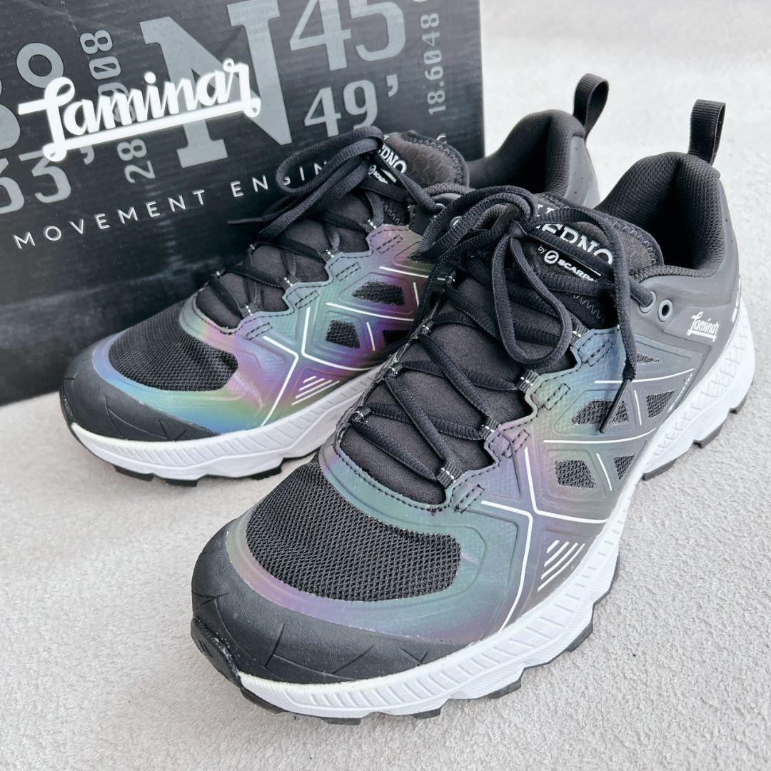 未使用 HERNO ヘルノ ラミナー×スカルパ トレランスニーカー 箱付き