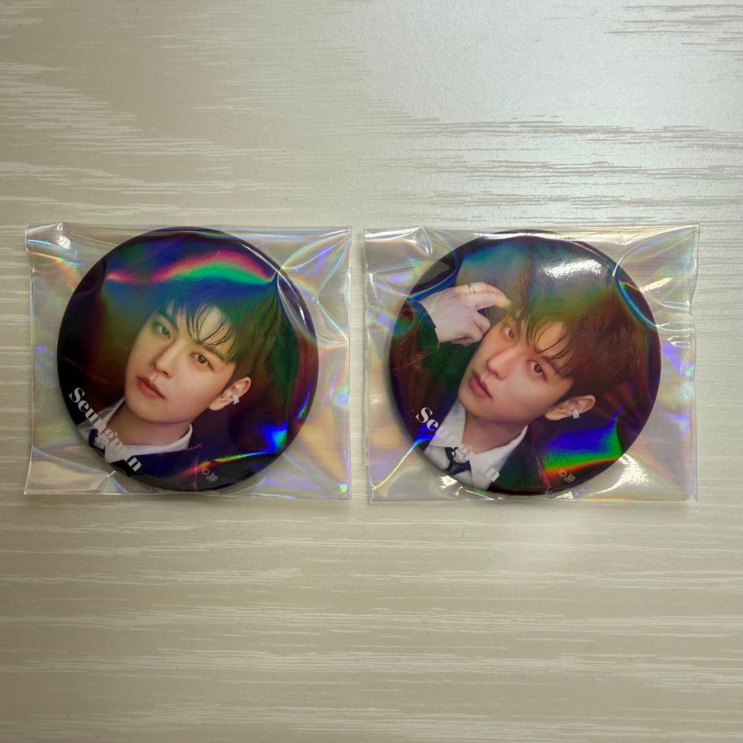 StrayKids スンミン クリスマスポップアップ 缶バッチ - メルカリ