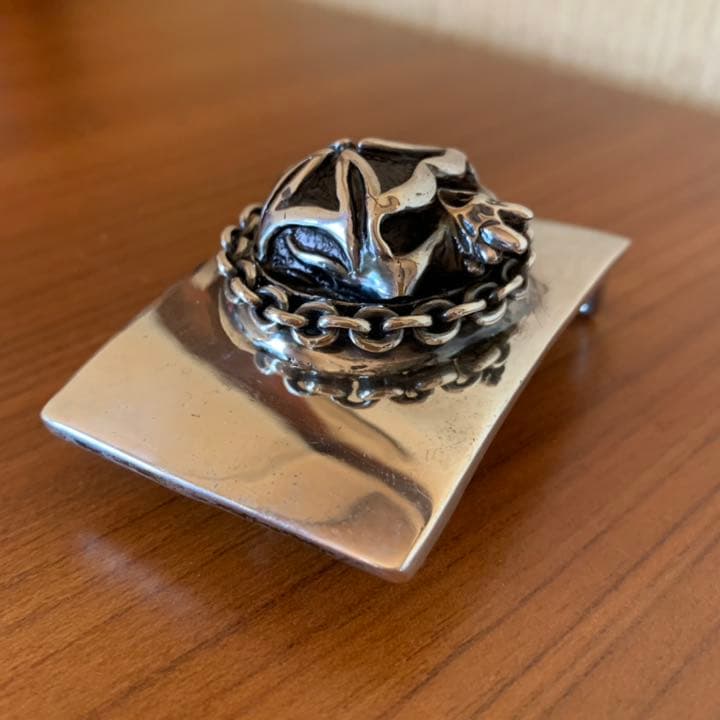 ベルトバックル　シルバー925 ワンオフ