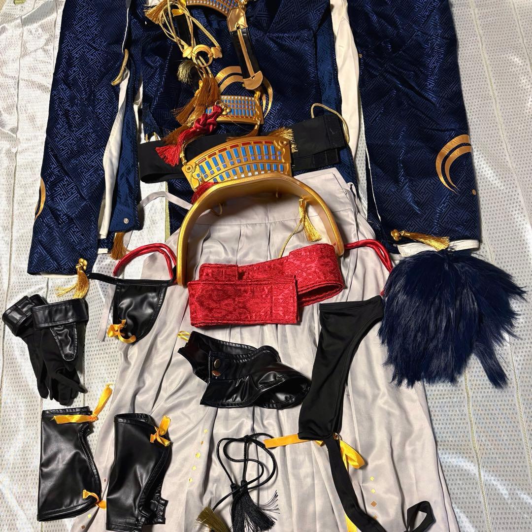 刀剣乱舞 三日月宗近 ウィッグ付きコスプレ衣装