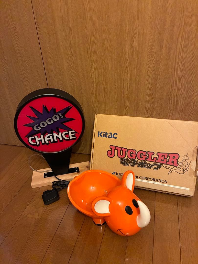 ジャグラー GOGOランプ 電子ポップ　ツノっち ツノッチ ドル箱