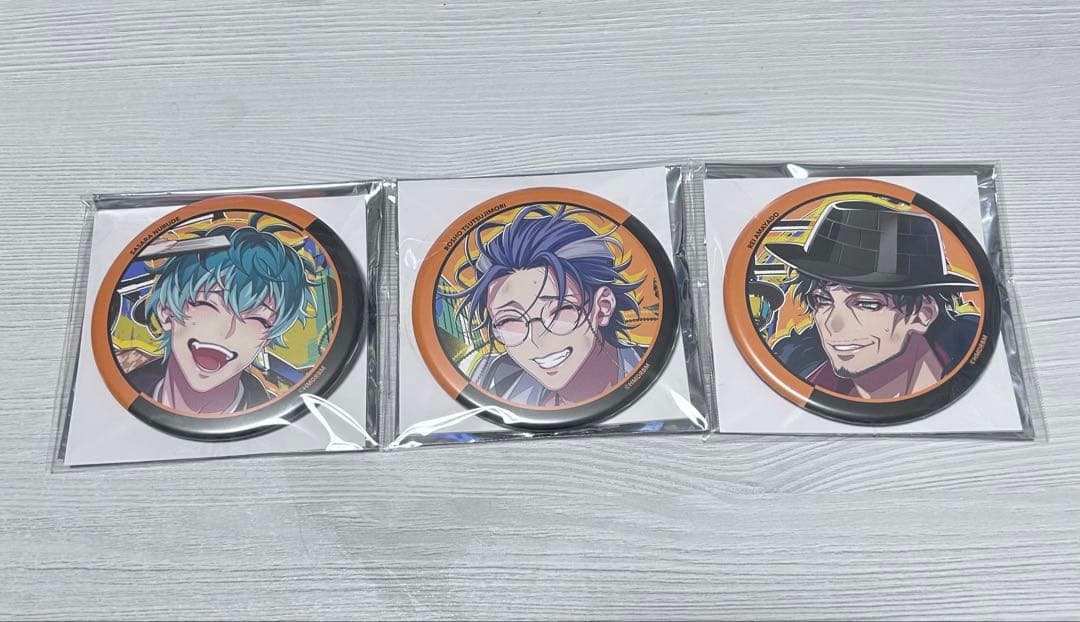 ヒプノシスマイク簓 盧笙 零 リバイバル缶バッジ セット - メルカリ