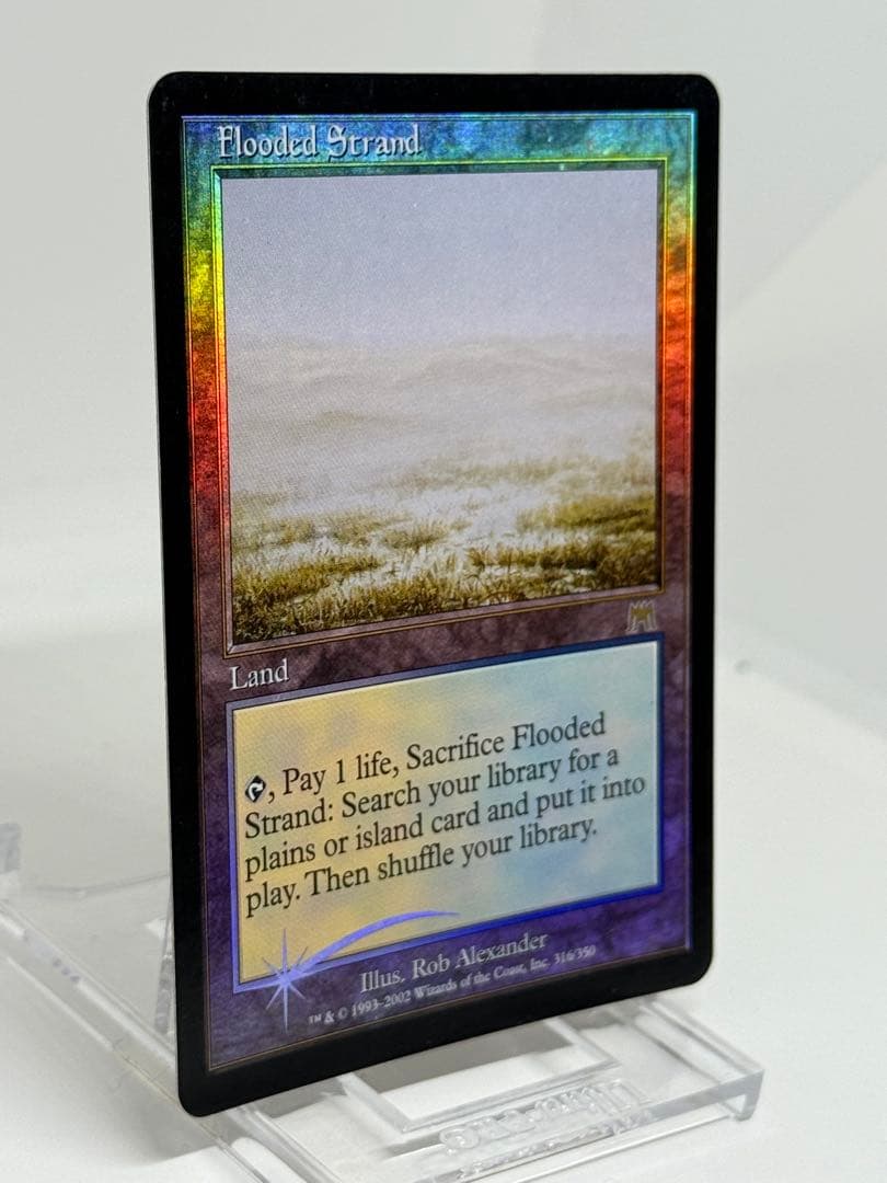 【Foil】《溢れかえる岸辺/Flooded Strand》[ONS] 英語　②