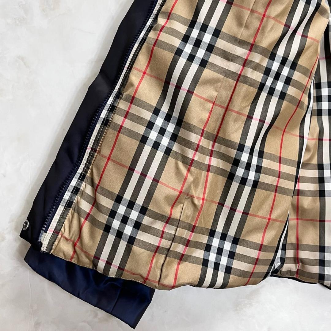美品】BURBERRY ダウンジャケット ノバチェック ホースロゴ S相当
