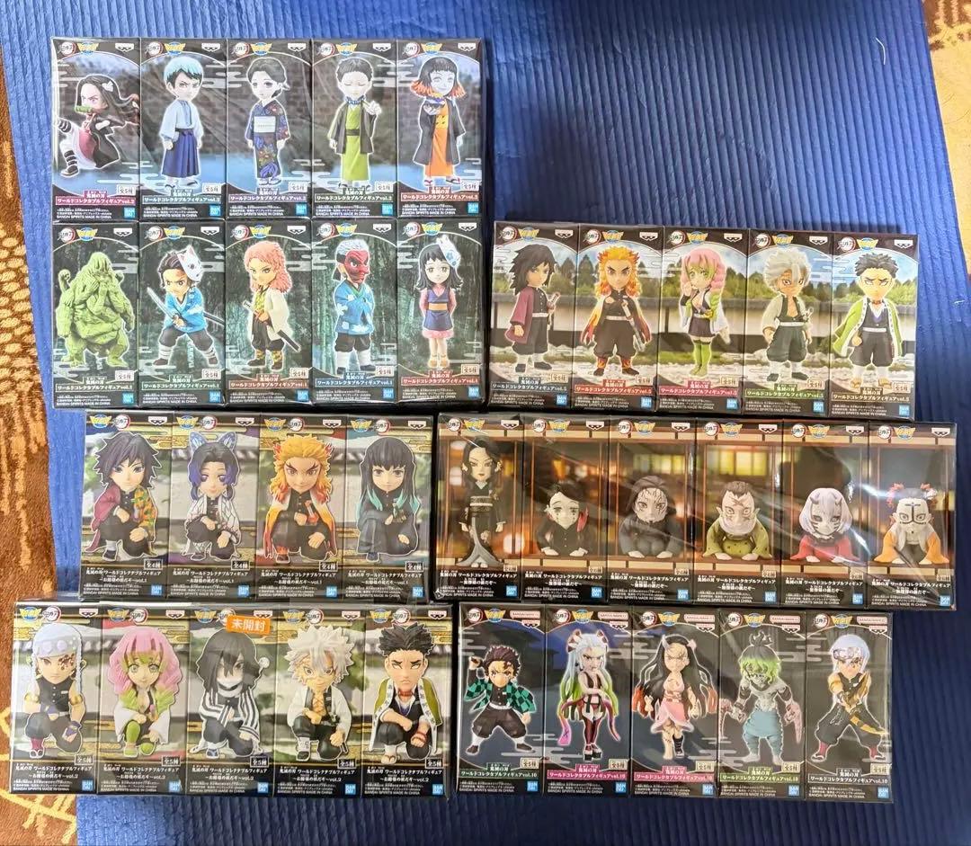 鬼滅の刃 ワーコレフィギュア35体セット BANPRESTO（バンプレスト） 鬼滅の刃 ワールドコレクタブルフィギュア