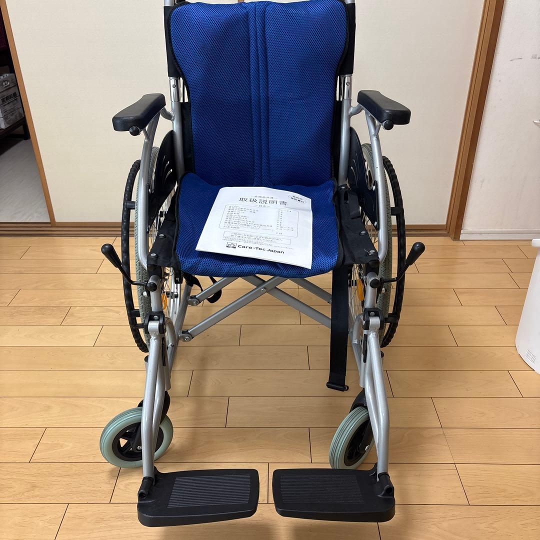 自走用車椅子 CA-10SU 青色 - メルカリ
