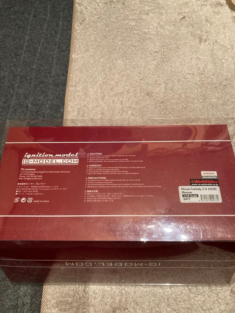 イグニッションモデル ミラー破損あり 1/18 240Z - メルカリ