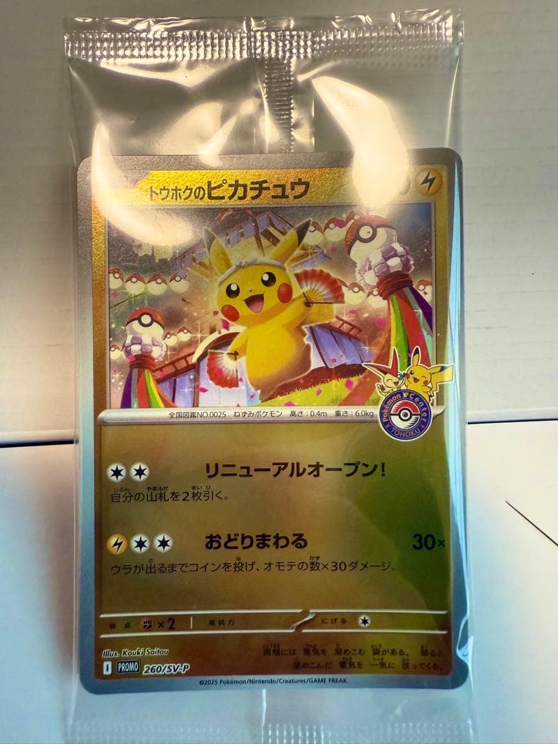 [新品未開封]トウホクのピカチュウ[即発送]